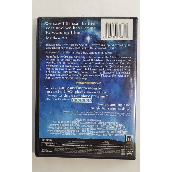 The Star Of Bethlehem DVD 2007 - Stephen McEveety - Picture 3 of 6